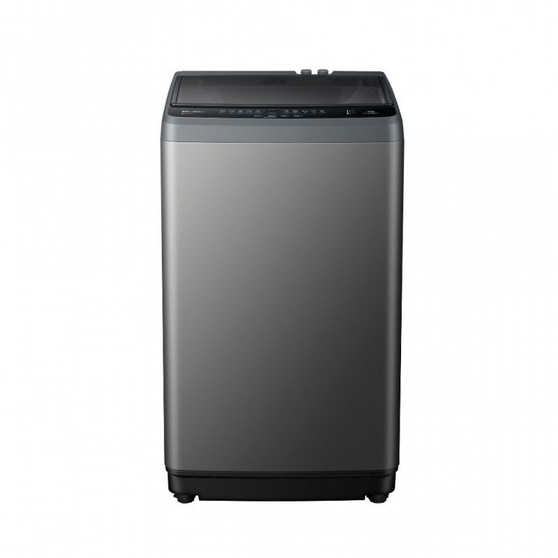 Hisense - WT1D8021UT - Freestanding Top Loader Washing Machine with Fuzzy Logic, Bubble Clean, 8kg, Premium Black