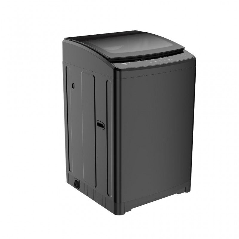 Hisense - WT3W1622UB - Freestanding Top Loader Washing Machine with Smart Fuzzy Logic, Storm Wash, 16kg, Premium Black
