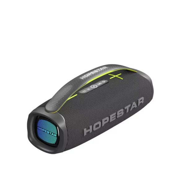 Hopestar (A40) Wireless Bass Boost Speaker | 80W High-Power Outdoor Portable Bluetooth Speaker with 12000mAh Massive Battery, IPX6 Waterproof Rating, TWS Pairing & RGB Lighting