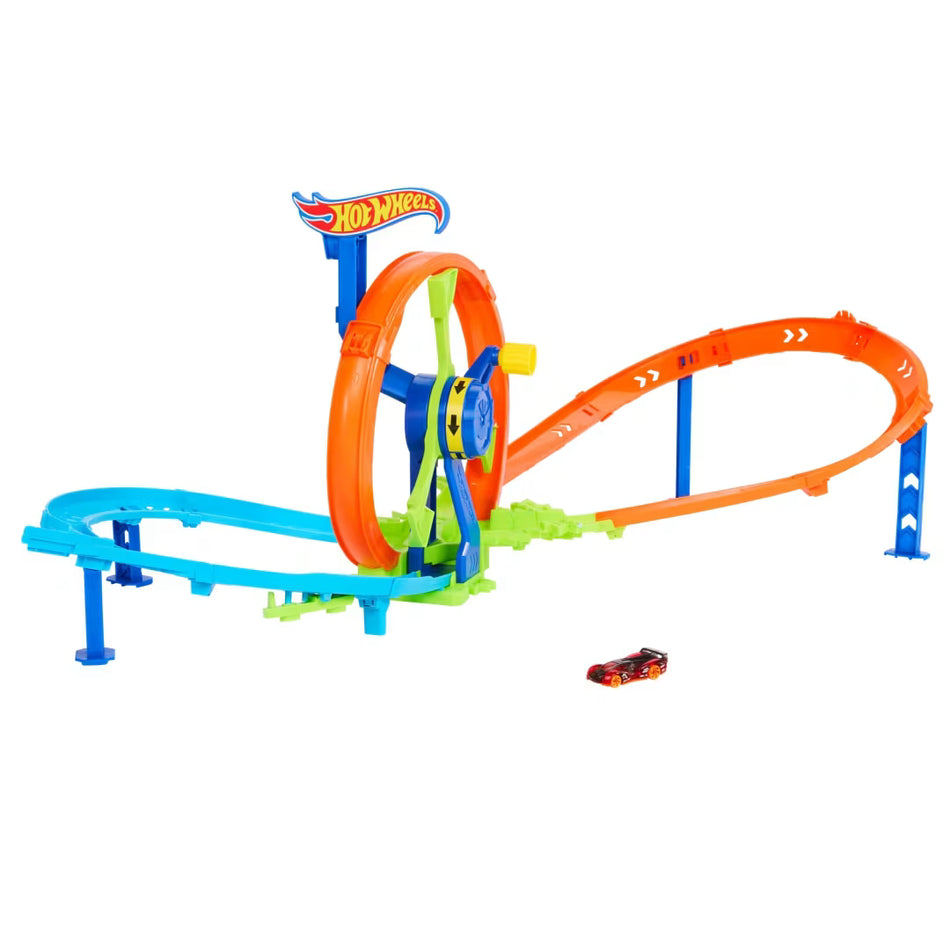 Mattel Hot Wheels Action Turbine Challenge Track Playset (JBX65)