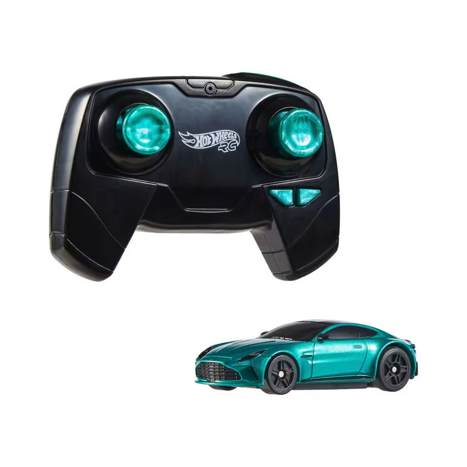 Mattel Hot Wheels R/C 1:64 Scale Aston Martin Vantage Remote Control Car (JHW59)