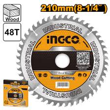 Ingco 10" Professional TCT Circular Saw Blade | 250mm 40T Premium Carbide-Tipped Wood Cutting Blade with 30mm Bore Layout (TSB121022)