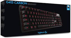 Keyboard Logitech G413 Carbon Mechanical Backlit Gaming Keyboard (AZERTY Layout)