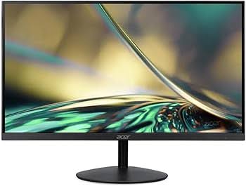 Acer SA242Y H1BI 23.8" FHD 100Hz VA Ultra-Slim Monitor (1920x1080, 1ms VRB, AMD FreeSync, HDMI, VGA)