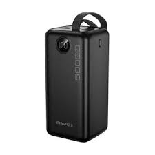 Power Bank Awei P36K Powerful 50000mAh PD 22.5W Spare External Battery Fast Charge Portable Powerbank With LED Digital Display
