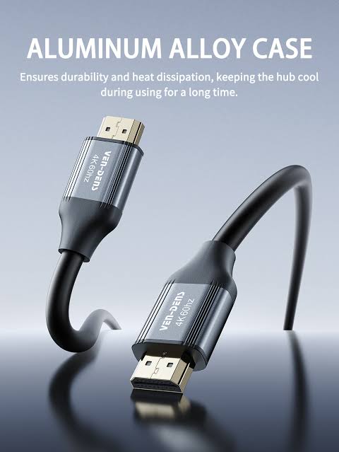VEN-DENS HDTV Adapter Cable | High-Speed HD Video & Audio Converter Cable (1.5m / 3m / 5m) | Plug & Play