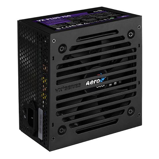 Aerocool VX PLUS 750W Power Supply Unit (Active PFC, 230V Input, Silent 120mm Fan, Non-Modular ATX, UK Box, ACPN-VS75AKY.11)