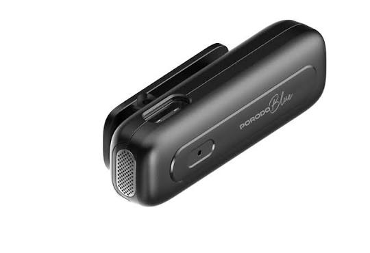 PORODO BLUE WIRELESS MICROPHONE X1 / X2 | Plug & Play Lapel Lavalier Mic for Smartphones & Content Creation (Single & Dual Mic)