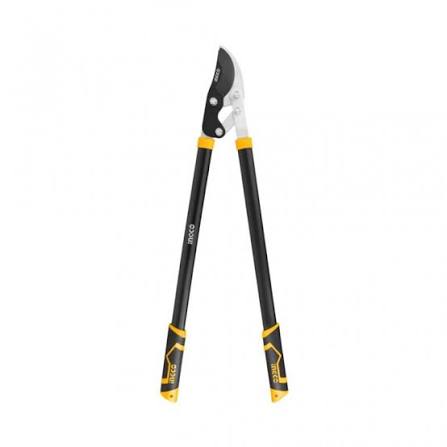 INGCO 30" (760mm) Heavy-Duty Garden Lopper – Heat-Treated 55# Carbon Steel Blade, Non-Stick Teflon Coating, Stress-Relief Geometry, and 28mm Max Cutting Capacity (HLT7401)