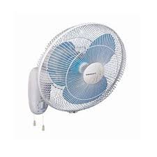 MIKACHI MWF-350 16" High-Performance Wall Fan with Wide Angle Oscillation and Multi Speed Control