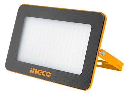 INGCO 30W Outdoor LED Floodlight – 2550 Lumens, 6500K Daylight White, IP65 Weatherproof Aluminum Body, and Adjustable Mounting Bracket (HLFL3301)