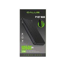 CALUS P-107 MAX Power Bank: 10500mAh Portable Charger with Lightning, Micro, Type-C, USB