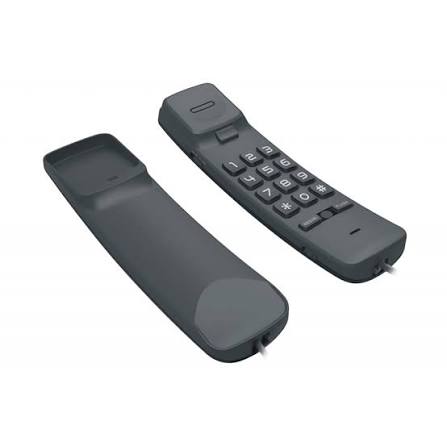 Uniden CE8102 Big Button Corded Extension Phone (Oversized Keypad, Hands-Free Speakerphone, Visual Flash Alert, Senior-Friendly, Black)