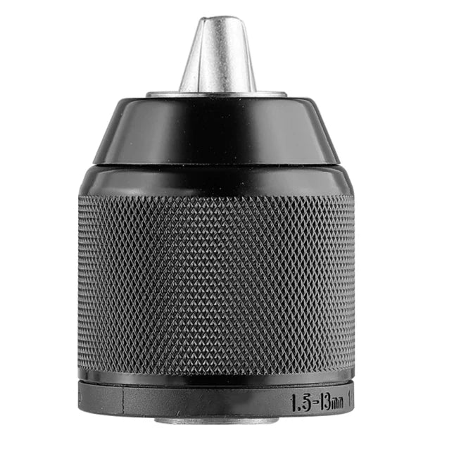 Ingco KC13201 Professional 13mm (1/2 Inch) Keyless Drill Chuck - High-Strength Replacement Tool Head with 1/2"-20UNF Threaded Mount for Cordless and Impact Drills