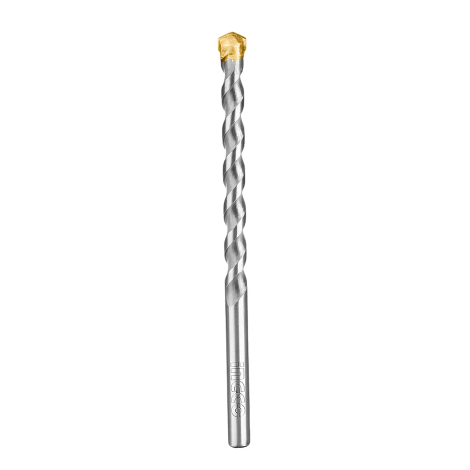 Ingco 5mm Masonry Drill Bit | Heavy-Duty 85mm Premium Carbon Steel Hammer Drill Bit with High-Hardness Tungsten Carbide Tip for Concrete and Brickwork (DBM2110585)