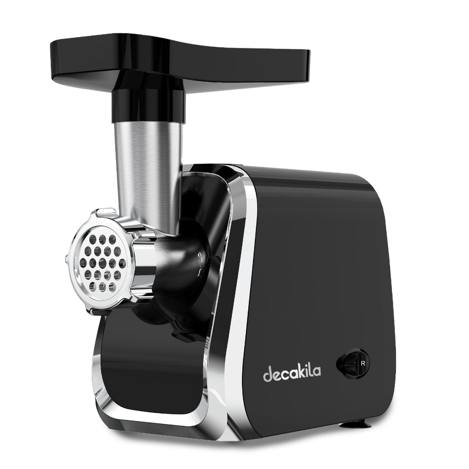 Decakila 600W Heavy-Duty Electric Meat Grinder | 1300W Peak Lock Power Mincer with Sausage Maker Kit (KEMG021B)