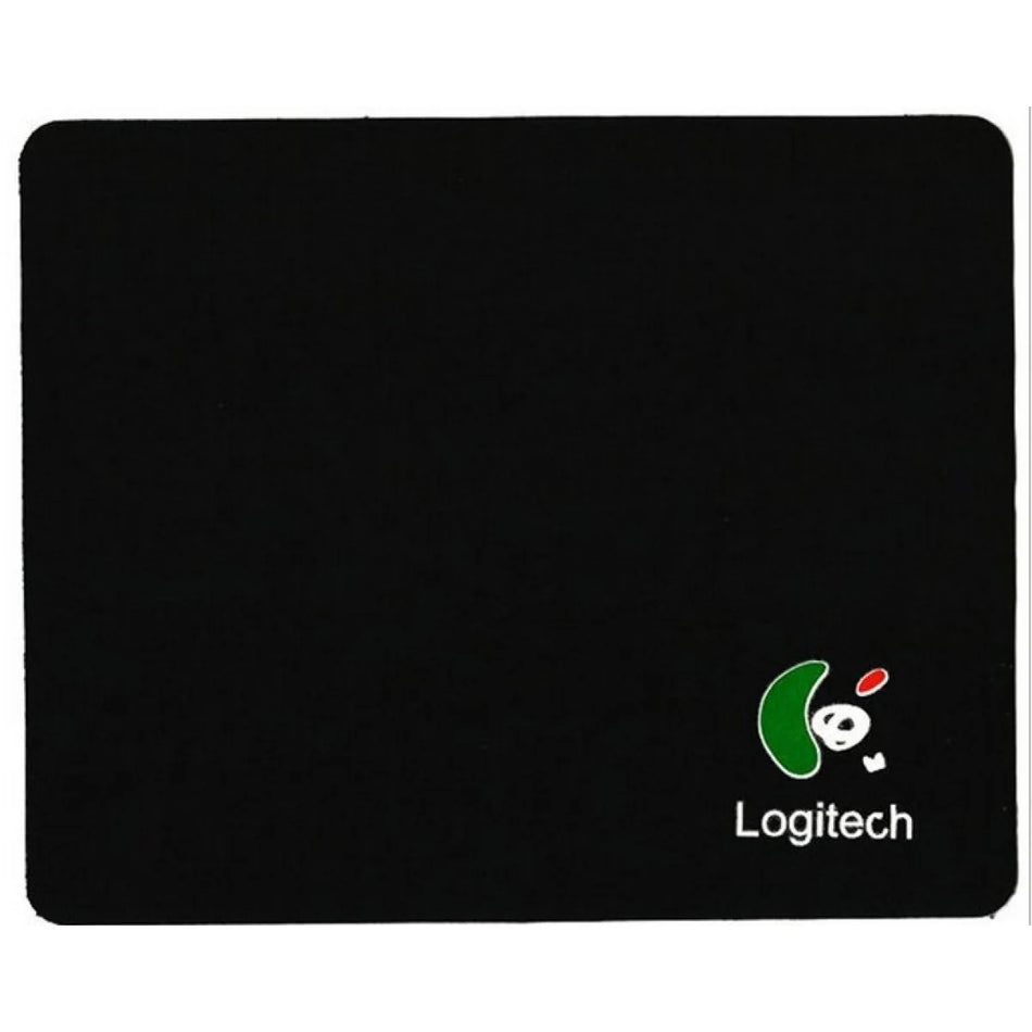 Logitech Medium Black Gaming Mousepad (260mm x 290mm) | High-Precision Cloth Surface & Non-Slip Rubber Base