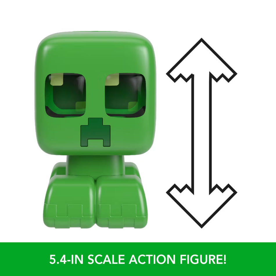 Mattel Minecraft My Pet Creeper Interactive Electronic Plush Toy (JGX49)