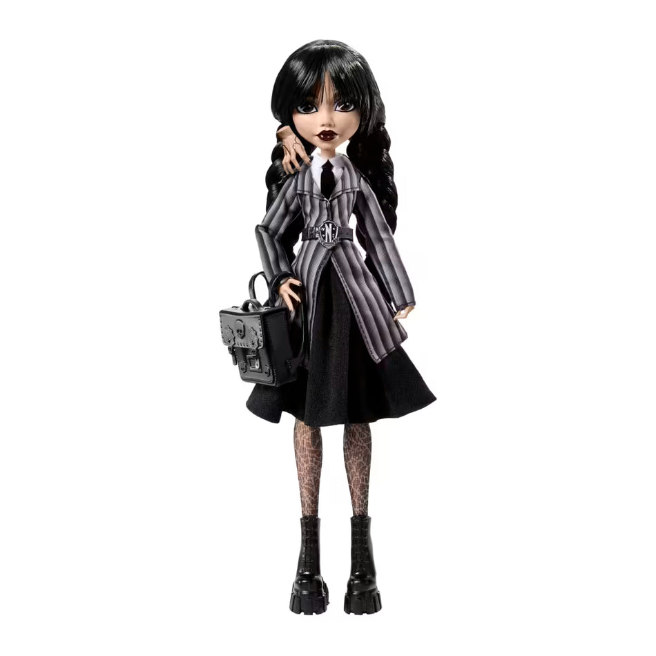 Mattel Monster High Wednesday Addams Core Fashion Doll with Accessories (HXJ04)