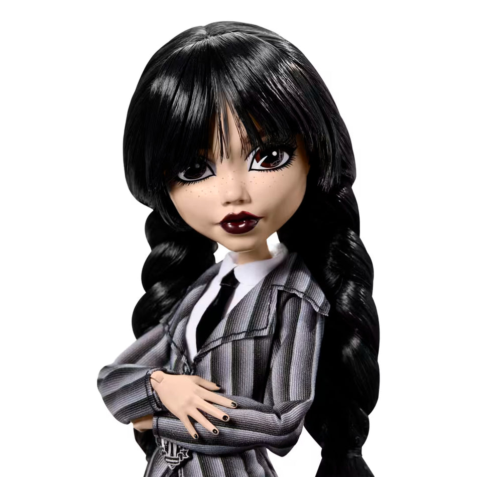 Mattel Monster High Wednesday Addams Core Fashion Doll with Accessories (HXJ04)