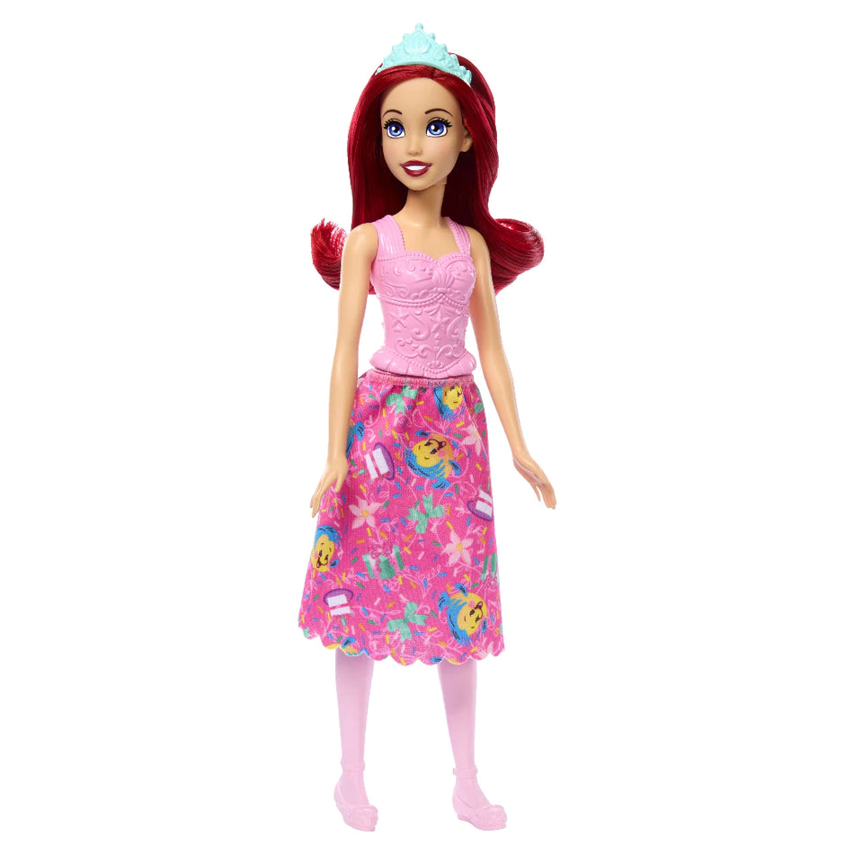 Mattel Disney Princess Party Fashion Doll Assortment (JBG04) – Poseable with Removable Skirt