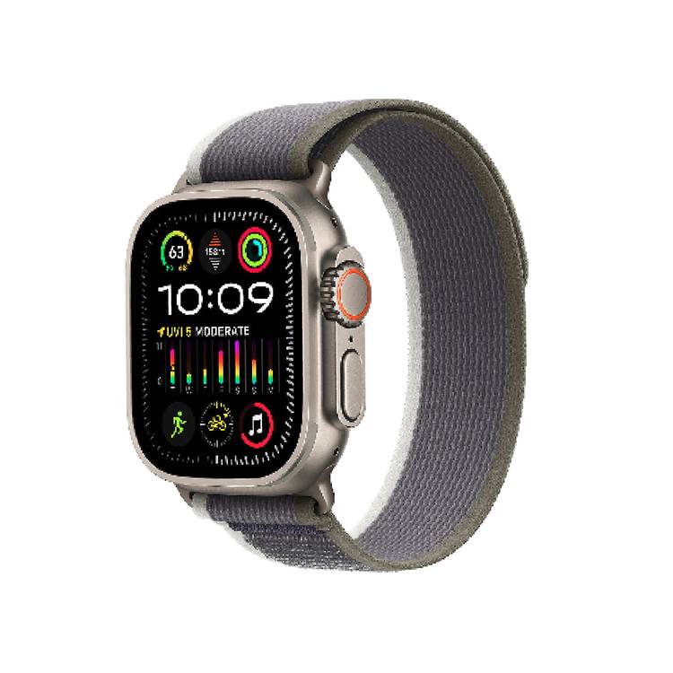 Green Lion Trail Loop Nylon Strap for 42/44/45/49MM Olive/Gray