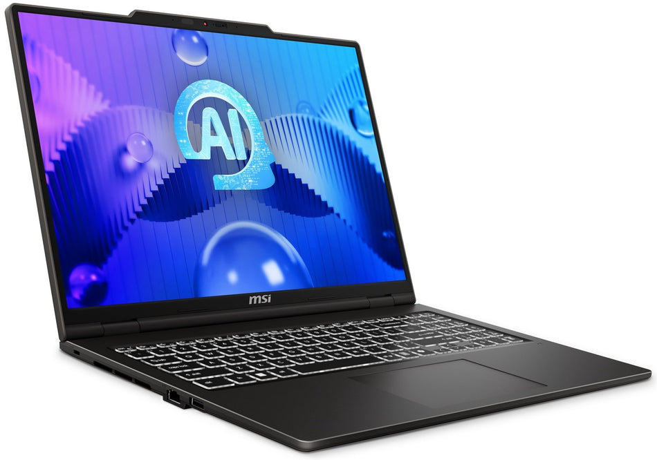 MSI Venture A16 AI A2HMTG-043US 16" Full HD+ Touchscreen Laptop (AMD Ryzen 9 270, 32GB DDR5 RAM, 2TB NVMe SSD, Integrated AMD Radeon Graphics, Windows 11 Home, Solid Gray)