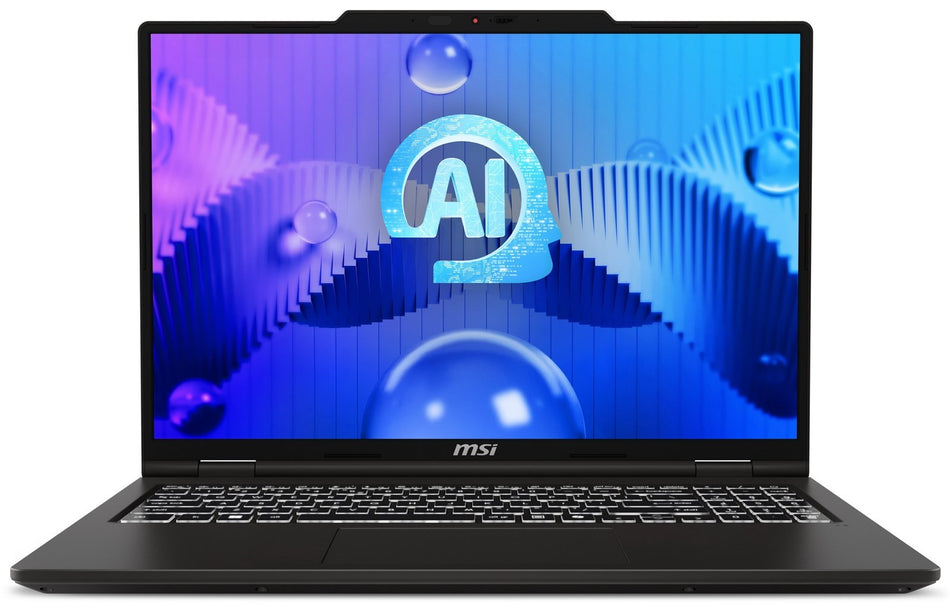MSI Venture A16 AI A2HMTG-043US 16" Full HD+ Touchscreen Laptop (AMD Ryzen 9 270, 32GB DDR5 RAM, 2TB NVMe SSD, Integrated AMD Radeon Graphics, Windows 11 Home, Solid Gray)