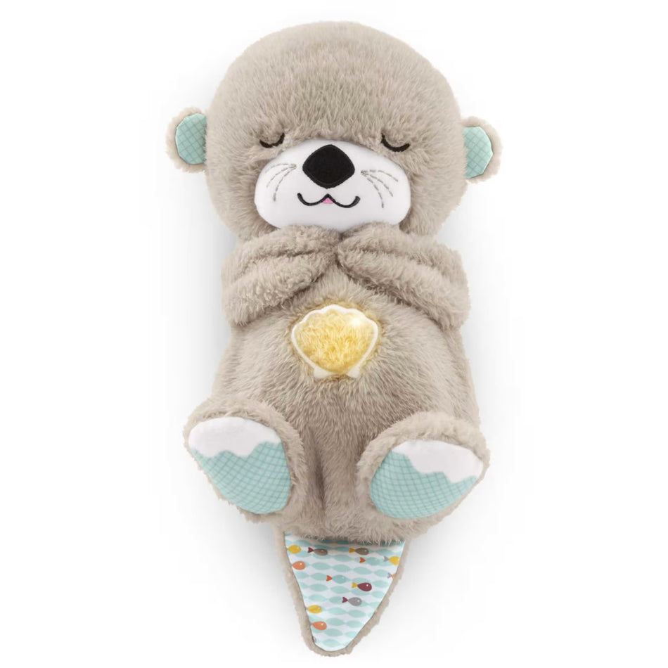 Fisher-Price Soothe 'n Snuggle Otter Rhythmic Breathing Plush Sleep Aid (FXC66)