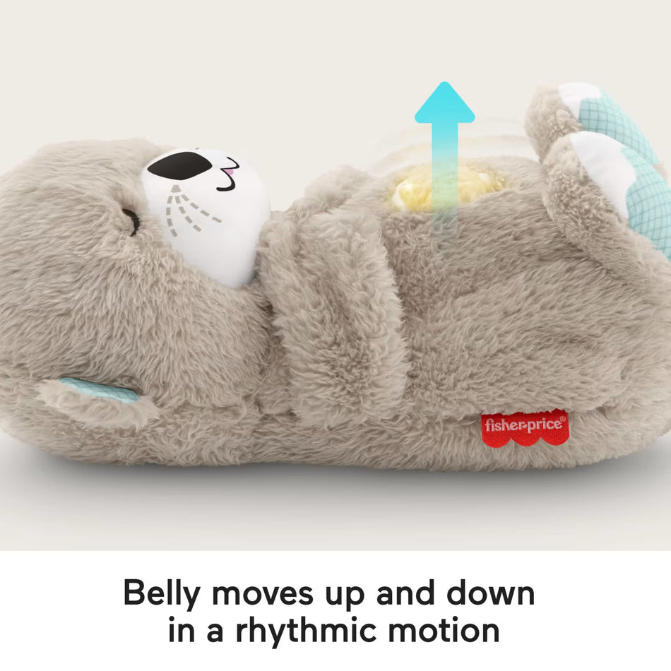 Fisher-Price Soothe 'n Snuggle Otter Rhythmic Breathing Plush Sleep Aid (FXC66)
