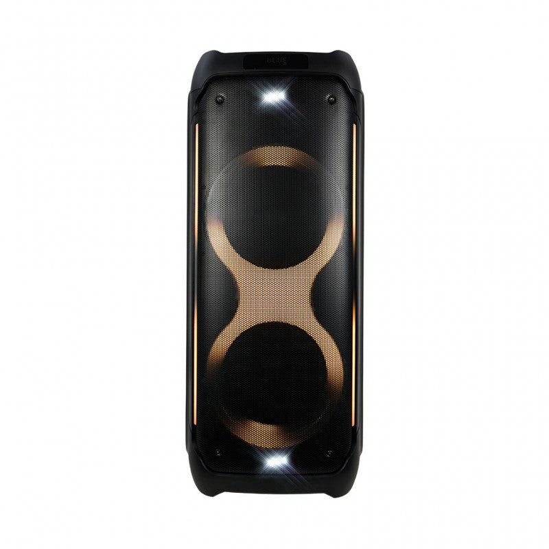 Suzukitime MSPK-9200 Portable Rechargeable Party Speaker – 50W RMS with Bluetooth & Flame LED Lights