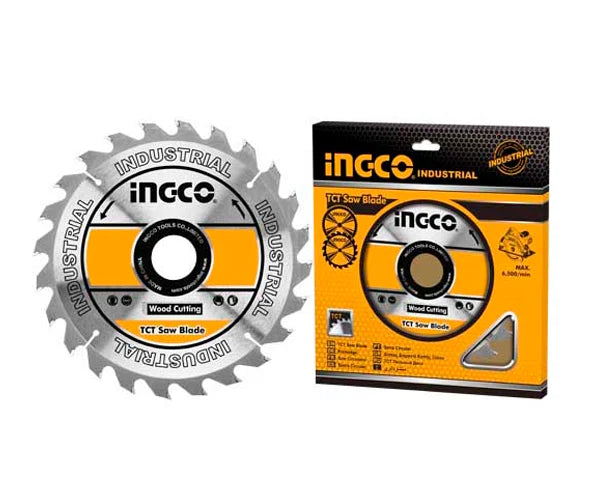 Ingco 254mm TCT Saw Blade | 60-Tooth Tungsten Carbide Tipped Circular Saw Disc for Wood Cutting (TSB125403)