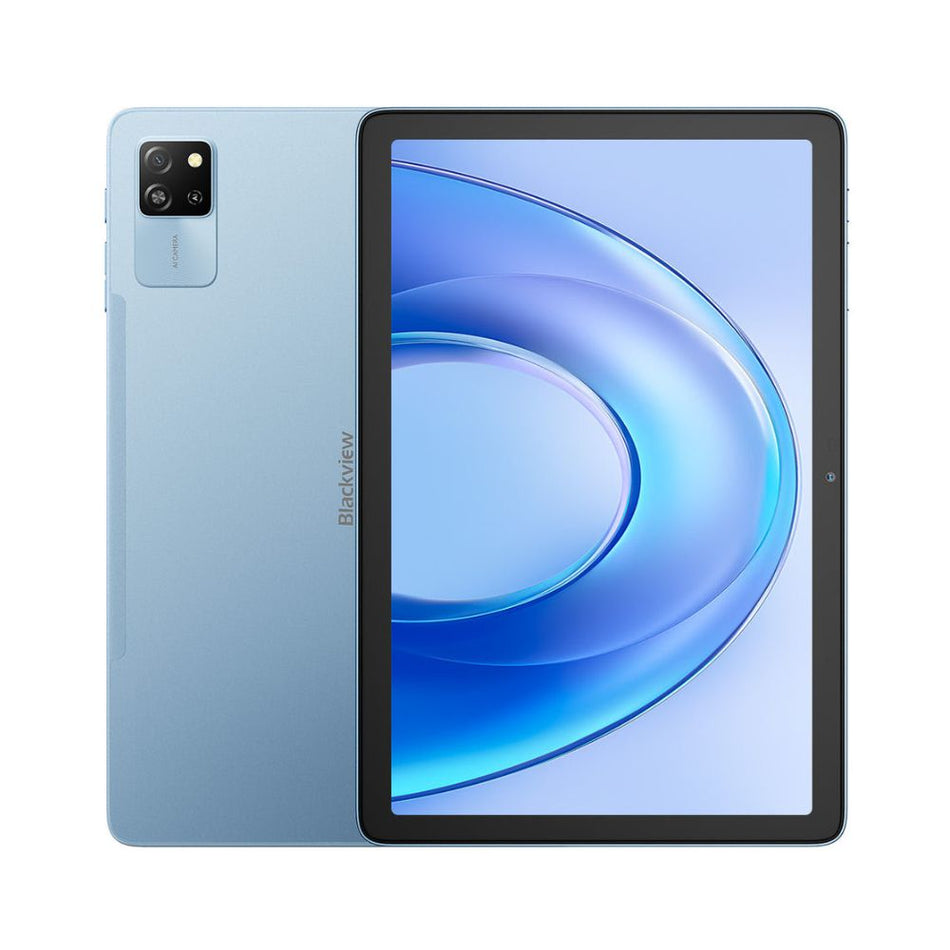 Blackview Tab 60 Pro 10.1" UMS9230 Octa Core 1.6hz (Sunny Sky Blue/Volcano Grey) – 8GB+16GB RAM/128GB ROM, Android 14