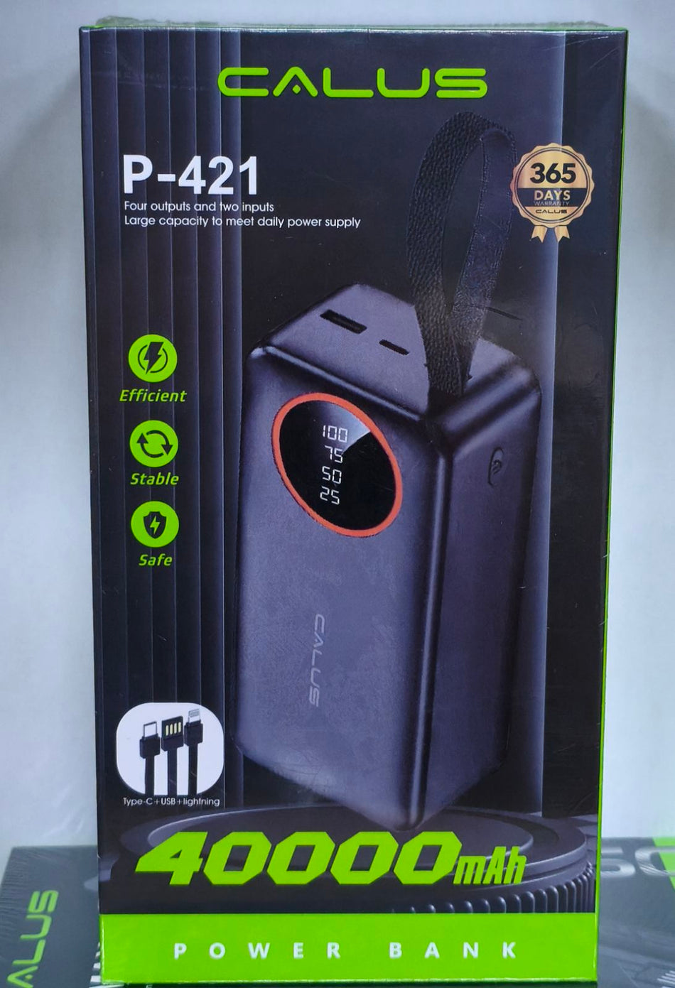 CALUS P-421 Capacity 40000mAh PowerBank