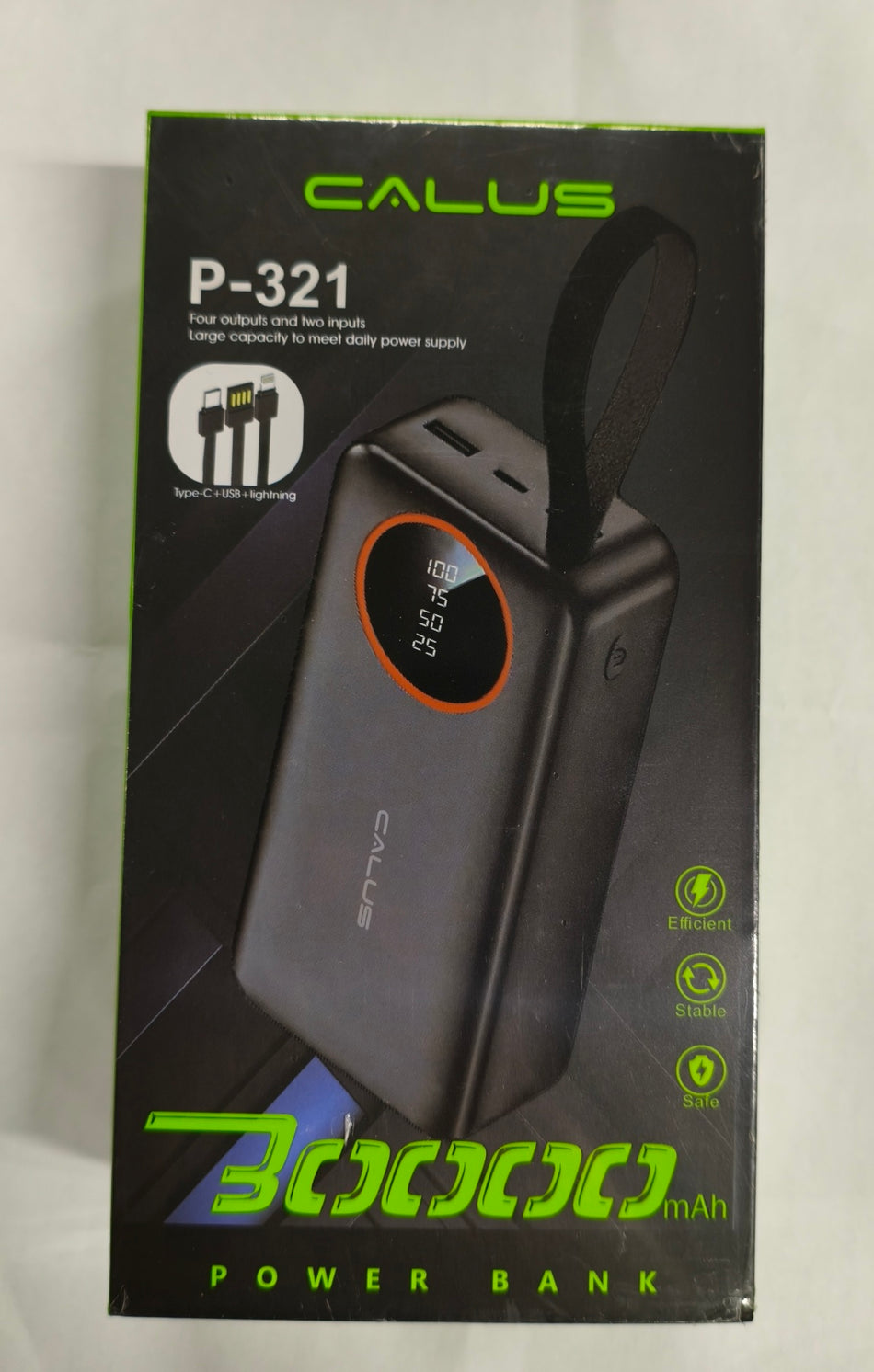 Calus P-321 Power Bank 30000 MAh Super Fast Charge