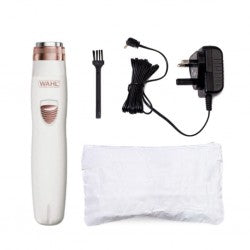 WAHL Facial Hair Remover, Face Hair Remover for Women, Face and Body Hair Remover, Upper Lip Hair Remover, Rotary Shaver, Remove Peach Fuzz, Painless Hair Removal, Rechargeable Trimmer (09865-3927)