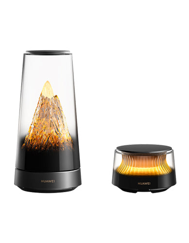 HUAWEI WiFi Mesh X3 Pro Suite - 3600 Mbps (3.6 Gbps) Dual-Band Wi-Fi 7, Whole-Home Mesh Coverage, 512MB RAM, Dual Air Vent Cooling System & Ambient Glowing Lighting - Black