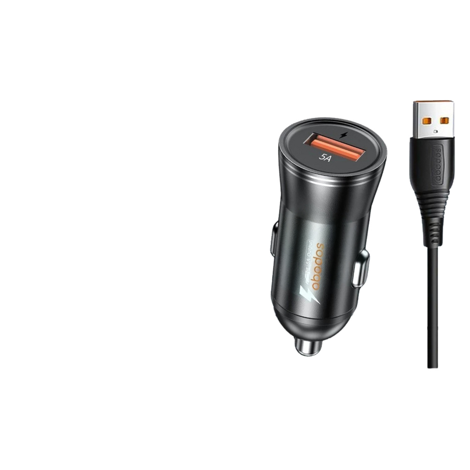 Abodos AS-GS18 Car Charger Set 5A Fast Charging